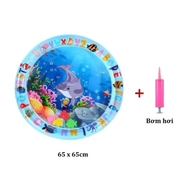 Thảm Nước Nhún Chống Tràn cho Bé Tập Bò & Trườn – An Toàn, Tặng Bơm, Phát Triển Kỹ Năng – 125k
