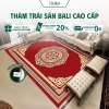 Thảm phòng khách Bali Violet sang trọng, sợi len mềm mịn, an toàn cho trẻ, giảm giá 20% chỉ 332.000 VND