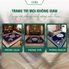 Thảm phòng khách Bali Violet sang trọng, sợi len mềm mịn, an toàn cho trẻ, giảm giá 20% chỉ 332.000 VND 4