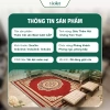 Thảm phòng khách Bali Violet sang trọng, sợi len mềm mịn, an toàn cho trẻ, giảm giá 20% chỉ 332.000 VND 8