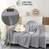 Thảm Picnic Bắc Âu Dễ Thương KENHOME - Khăn Trải Sofa Họa Tiết Màu Trơn, Ren Tua Rua, Giá ưu đãi 105.000 VND 3