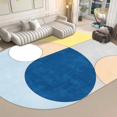 Thảm Sàn Bali OVAL Size Lớn - Sang Trọng Phòng Khách, Phòng Ngủ, Giá Ưu Đãi 191k