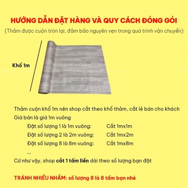 Thảm simili lót sàn màu xi măng khổ 1m - Giá rẻ chỉ 13.000, chất lượng cao