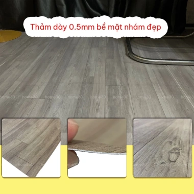 Thảm simili lót sàn màu xi măng khổ 1m - Giá rẻ chỉ 13.000, chất lượng cao
