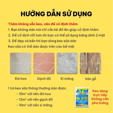 Thảm simili lót sàn màu xi măng khổ 1m - Giá rẻ chỉ 13.000, chất lượng cao