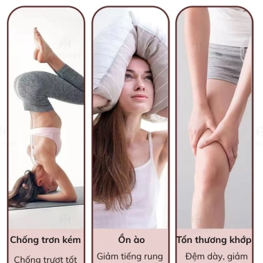 Thảm tập thể thao Yoga & Nhảy dây, chống trượt, giảm còn 149.000₫ (giá gốc 183.270₫)
