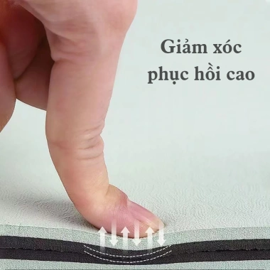Thảm tập yoga dày chống trượt - Phù hợp tập thể dục, nhảy, giảm còn 199.000 VND 4 Thảm tập yoga dày chống trượt - Phù hợp tập thể dục, nhảy, giảm còn 199.000 VND 4