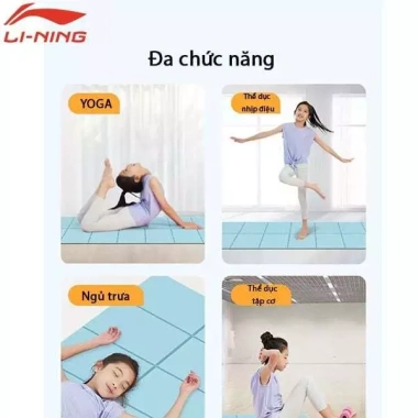 Thảm tập Yoga LINING chính hãng - Siêu nhẹ, không trượt, dày 6mm, giá chỉ 360.000₫ (Giá gốc 453.600₫) 4
