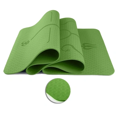 Thảm Tập Yoga TPE GUROSS Định Tuyến Chống Trượt - Tặng Túi Đựng, Giá 230.000 VND 3 Thảm Tập Yoga TPE GUROSS Định Tuyến Chống Trượt - Tặng Túi Đựng, Giá 230.000 VND 3