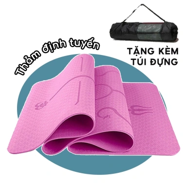 Thảm Tập Yoga TPE GUROSS Định Tuyến Chống Trượt - Tặng Túi Đựng, Giá 230.000 VND 10 Thảm Tập Yoga TPE GUROSS Định Tuyến Chống Trượt - Tặng Túi Đựng, Giá 230.000 VND 10