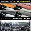 Thảm taplo Hyundai Kona 13 loại da nhung - Chống nắng, chống chói, bảo vệ taplo - 243.000 VND
