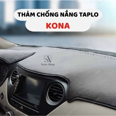 Thảm taplo Kona chính hãng nhung cừu da cacbon - 219.000đ, giảm 45%