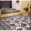 Thảm thổ cẩm vintage hình hướng dương 1m9×2m3 - Giá chỉ 105.000 VNĐ