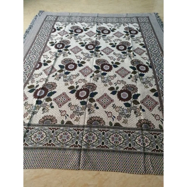 Thảm thổ cẩm vintage hình hướng dương 1m9×2m3 - Giá chỉ 105.000 VNĐ