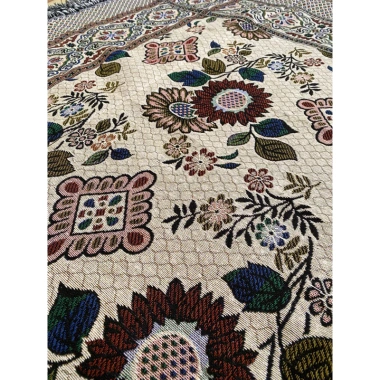 Thảm thổ cẩm vintage hình hướng dương 1m9×2m3 - Giá chỉ 105.000 VNĐ 10 Thảm thổ cẩm vintage hình hướng dương 1m9×2m3 - Giá chỉ 105.000 VNĐ 10