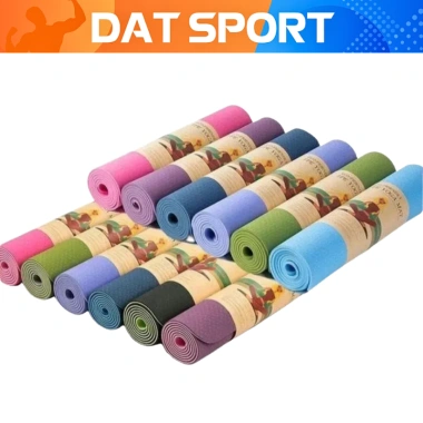 Thảm TPE 2 Lớp 8mm T82 - Chống Trơn, Không Mùi, Dùng Tập Gym và Yoga, Giá 130k