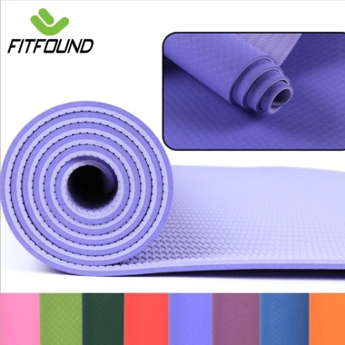 Thảm TPE Yoga Pilates Gym - Không Trơn Trượt, Kèm Dây Cột, Giá Ưu Đãi 98.000₫