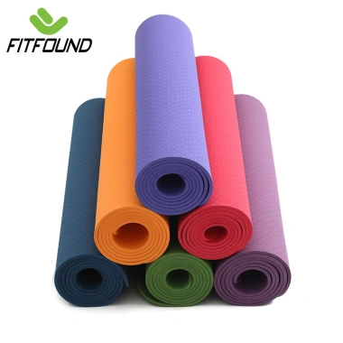 Thảm TPE Yoga Pilates Gym - Không Trơn Trượt, Kèm Dây Cột, Giá Ưu Đãi 98.000₫