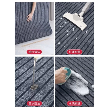 Thảm trải bậc thang cao su chống trượt, giảm tiếng ồn và bụi, bền lâu - 296.000₫ 7
