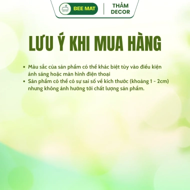 Thảm trải chân giường Bali nỉ lì 80x2m và 1.2x1.6m - Trang trí phòng khách, phòng ngủ, giảm giá 119k - BEEMAT BT14