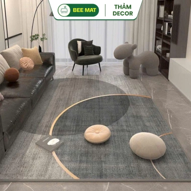 Thảm trải chân giường Bali nỉ lì 80x2m và 1.2x1.6m - Trang trí phòng khách, phòng ngủ, giảm giá 119k - BEEMAT BT14