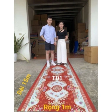 Thảm Trải Hành Lang 1x2-5m - Trang Trí Nhà Phong Cách Hoàng Gia, Giá chỉ 290k
