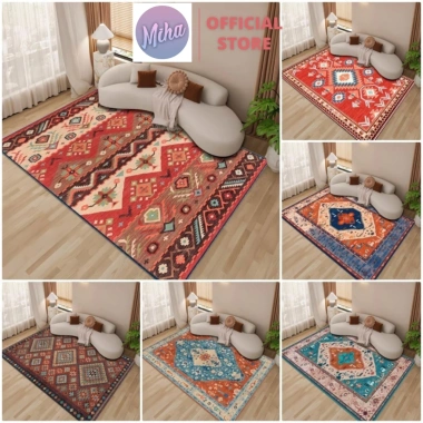 Thảm Trải Sàn Bali 20 mẫu thổ cẩm nhập khẩu, đế cao su, phong cách Thổ Nhĩ Kỳ - 155.000 VND
