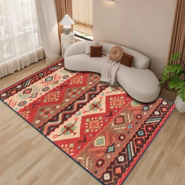 Thảm Trải Sàn Bali 20 mẫu thổ cẩm nhập khẩu, đế cao su, phong cách Thổ Nhĩ Kỳ - 155.000 VND 4