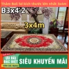 Thảm trải sàn Bali 3x4m phòng khách - Siêu mềm, sang trọng, giá giảm 1.289.000₫