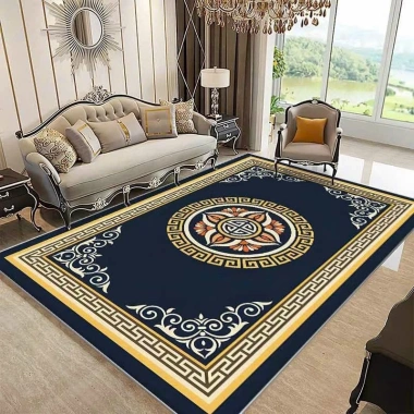 Thảm trải sàn Bali 5D 2x3m hoàng gia đỏ xanh - Giá ưu đãi 169.000 VND