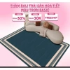 Thảm Trải Sàn Bali 5D Họa Tiết Trơn 1.6x2.3 và 2x3m, Giá Ưu Đãi 149.000đ