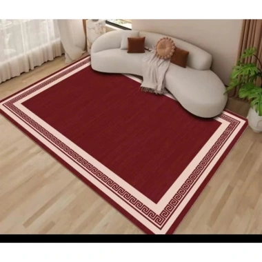 Thảm Trải Sàn Bali 5D Họa Tiết Trơn 1.6x2.3 và 2x3m, Giá Ưu Đãi 149.000đ 3