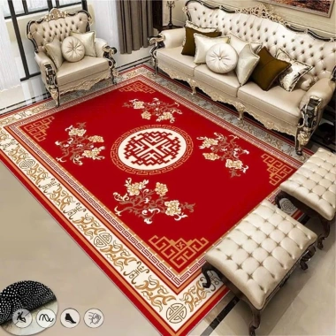 Thảm Trải Sàn Bali 5D Hoàng Gia Cao Cấp 1.6x2.3 & 2x3m Giá Ưu Đãi 149.000₫