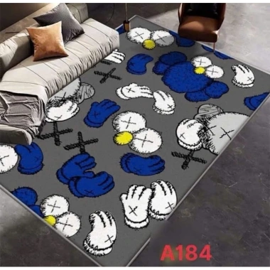 Thảm trải sàn Bali 5D hoàng gia cổ điển - Đặt kích thước, trang trí phòng khách 126.750đ
