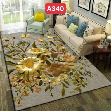 Thảm Trải Sàn Bali 5D Hoàng Gia Đỏ 1.6x2.3 và 2x3 - Rẻ Vô Địch, Giá 190k, Trang Trí Phòng Khách, Phòng Ngủ Hiện Đại 4