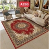 Thảm trải sàn Bali 5D hoàng gia - Hoa văn độc đáo 1.6x2.3 & 2x3m, chỉ 124.000₫