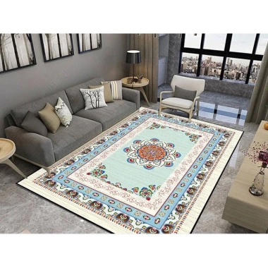 Thảm trải sàn Bali 5D hoàng gia sang trọng kiểu châu Âu kt 1.6x2.3 và 2x3 giá ưu đãi 199.000 VND