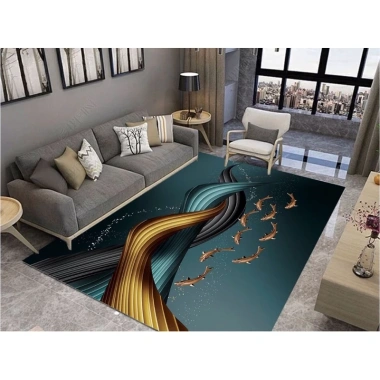 Thảm trải sàn Bali 5D hoàng gia sang trọng kiểu châu Âu kt 1.6x2.3 và 2x3 giá ưu đãi 199.000 VND