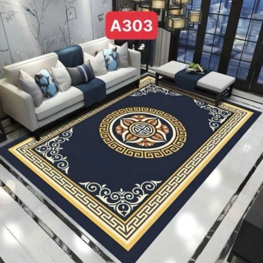 Thảm Trải Sàn Bali 5D Hoàng Gia - Trang Trí Phòng Khách & Phòng Ngủ, To Đại 1.6x2.3 & 2x3m, Giá 199.000₫