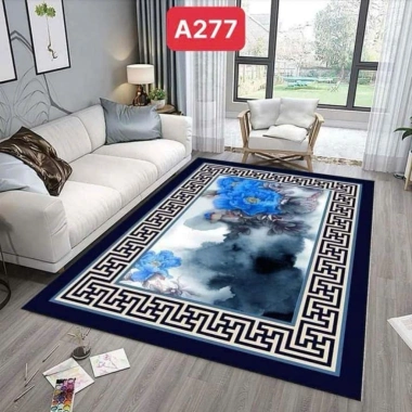 Thảm Trải Sàn Bali 5D Hoàng Gia - Trang Trí Phòng Khách & Phòng Ngủ, To Đại 1.6x2.3 & 2x3m, Giá 199.000₫