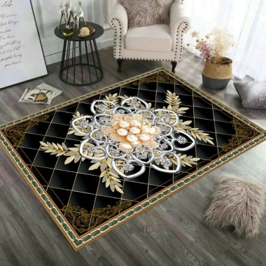Thảm trải sàn Bali đa giác 1.6x2.3 và 2x3 phòng khách, phòng ngủ Giá chỉ 139.000₫
