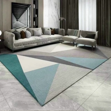 Thảm trải sàn Bali đa giác 1.6x2.3 và 2x3 phòng khách, phòng ngủ Giá chỉ 139.000₫