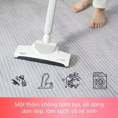 Thảm Trải Sàn Bali Nhung Lì Cao Cấp - Trang Trí Phòng Khách Giá 295k - Tổng Kho Thảm Hà Nội