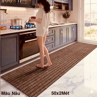 Thảm trải sàn bếp NET HOME, thấm hút, chống bám dầu mỡ, tối giản, 84.698 VND