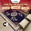 Thảm Trải Sàn Cao Cấp Violet Bali - Cổ Điển Đa Họa Tiết, Chống Trơn Trượt, Dễ Vệ Sinh, Giá 416.000 VND