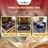Thảm Trải Sàn Cao Cấp Violet Bali - Cổ Điển Đa Họa Tiết, Chống Trơn Trượt, Dễ Vệ Sinh, Giá 416.000 VND 6