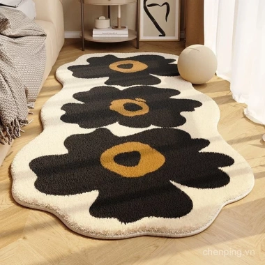 Thảm Trải Sàn Cashmere Ins – Phong Cách Sang Trọng cho Phòng Khách, Ngủ, Sofa, Giá 337.116₫