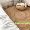 Thảm trải sàn Cói Lục bình ONGTRE tròn cao cấp xuất khẩu tùy chỉnh 60-180cm chỉ 195k 3