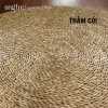 Thảm trải sàn Cói Lục bình ONGTRE tròn cao cấp xuất khẩu tùy chỉnh 60-180cm chỉ 195k 5