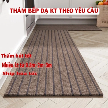 Thảm trải sàn dạ size lớn Thấm hút tốt, chống trượt, giá chỉ 67.000₫
